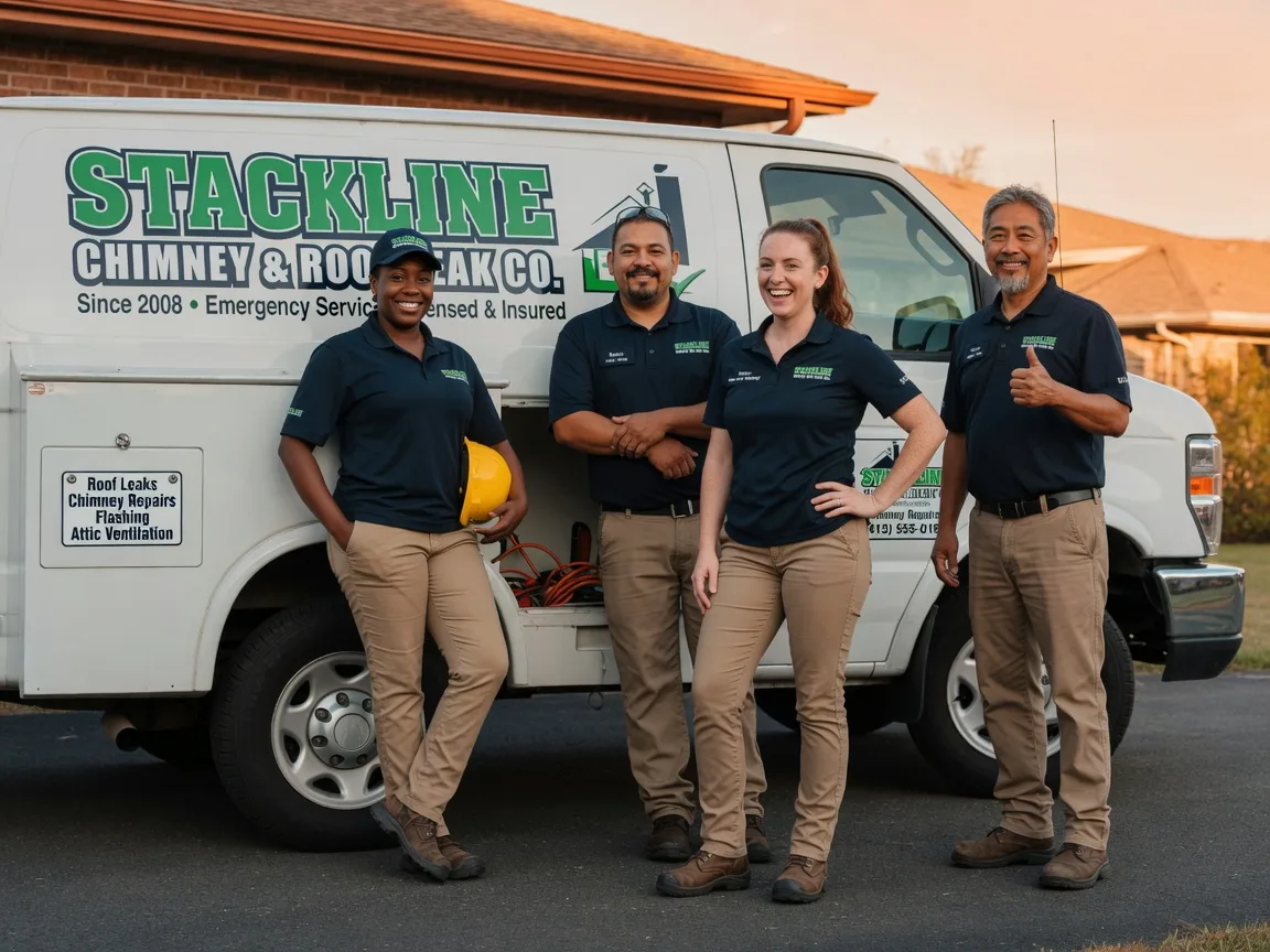 Chimney flashing repair company in Stephan, SD